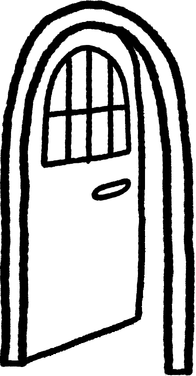 door open